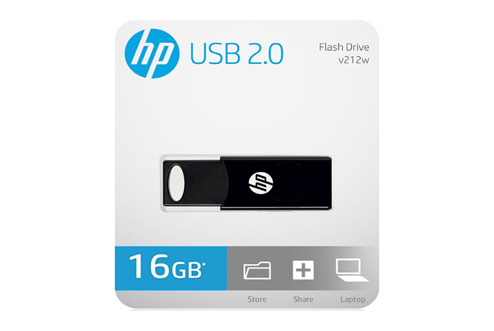 Memoria USB HP - 16GB  V212W (Celeste)