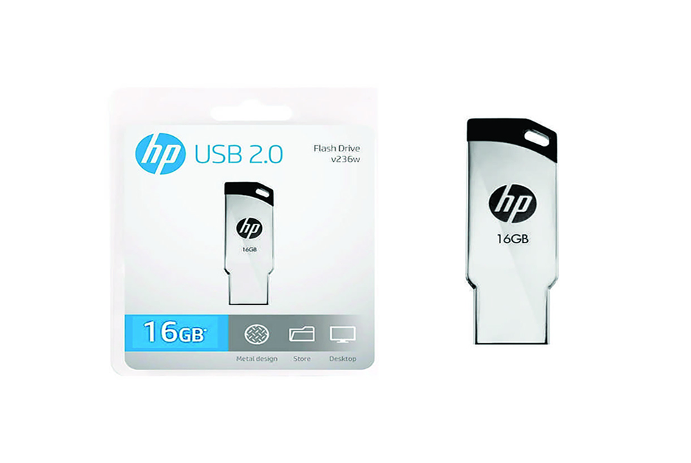 Memoria USB HP 16GB - V236W METAL
