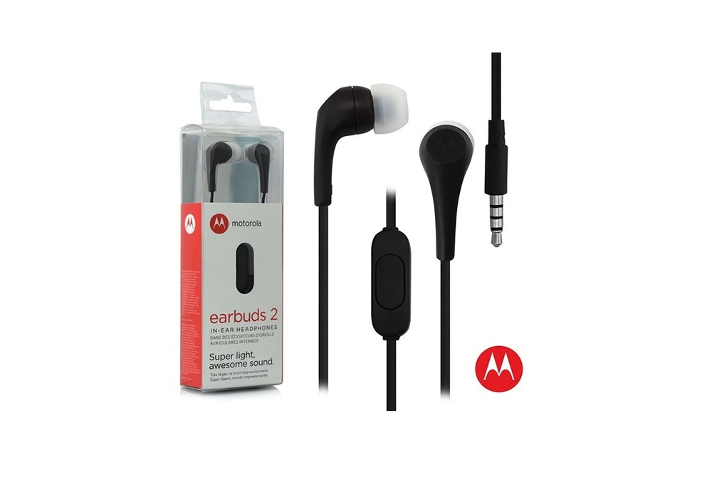 Audifono Motorola Con Microfono  Earbuds 2