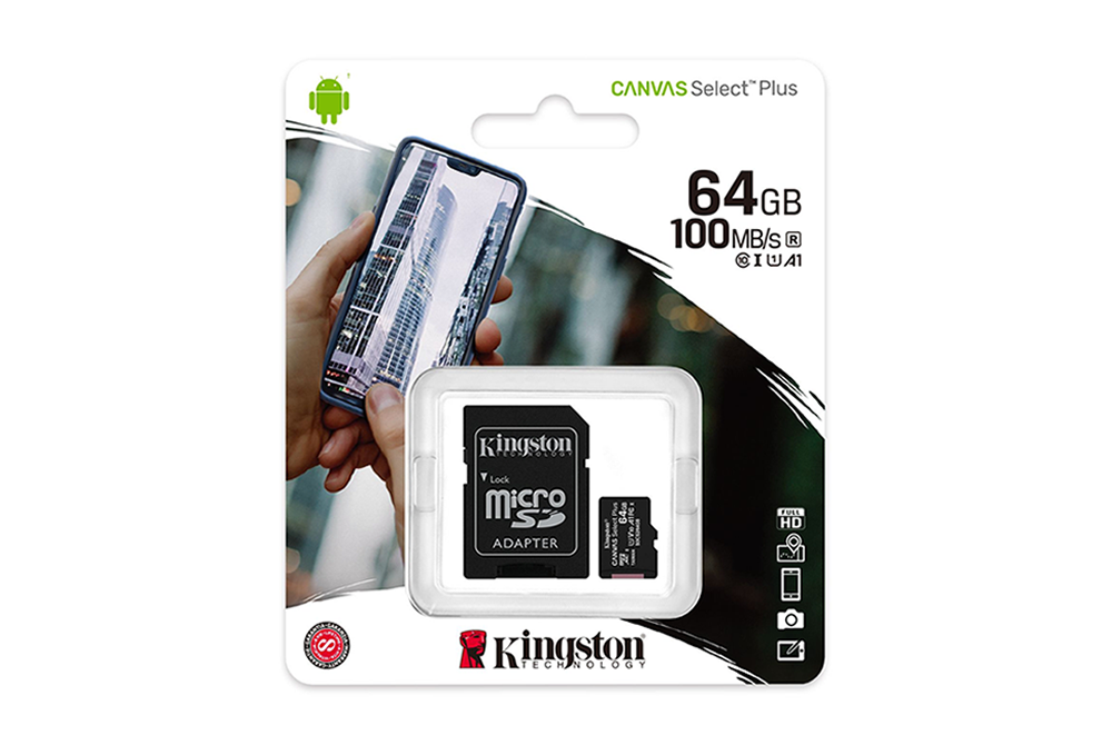 Memoria Micro SD 64GB  Kingston 100MB
