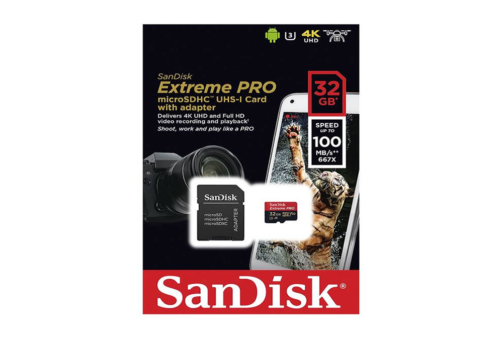 Memoria Micro SD Sandisk Extreme Pro 4K 32GB