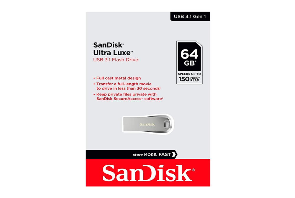SANDISK MEMORIA USB ULTRA LUXE 64GB 3.1