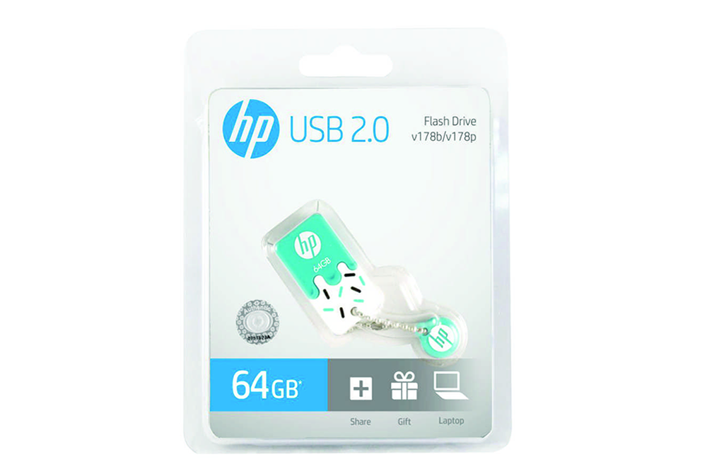 Memoria HP USB 2.0 64GB FLASH DRIVE V178B