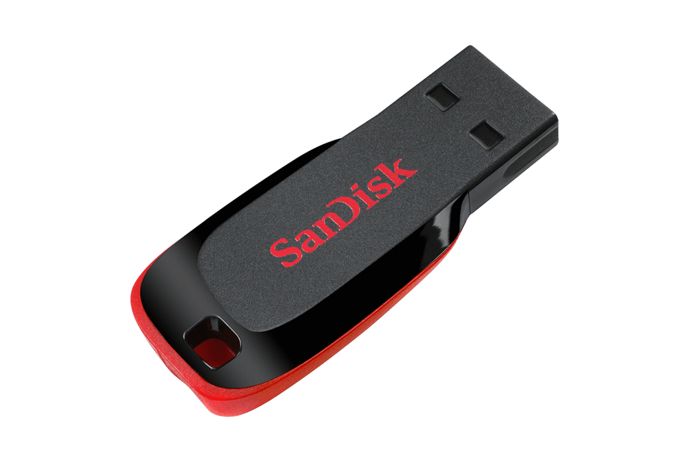 Memoria USB Cruzer Blade 16GB Sandisk - Negro