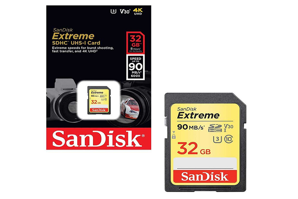 Memoria SD SanDisk Extreme 32GB SDHC UHS-I