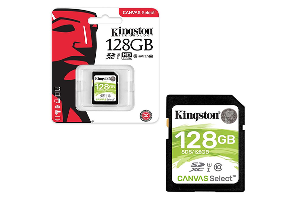 Memoria SD 128GB Kingston UHS-I Clase 10