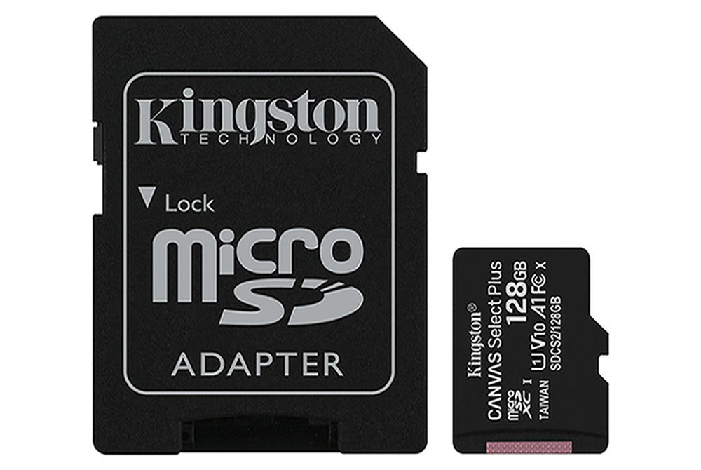 Memoria Micro SD kingston 128GB Clase 10 -100mbs