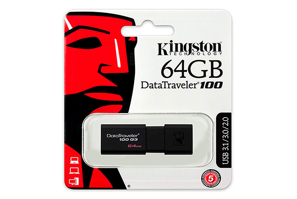 Memoria USB Kingston 64GB DT100 G3 3.0