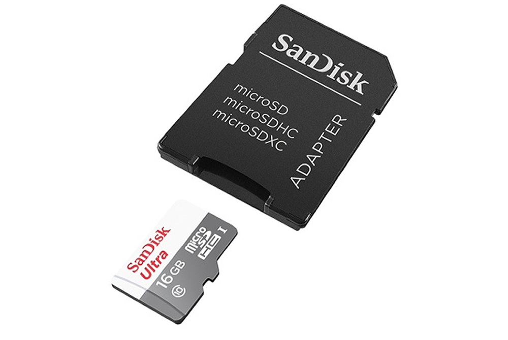 Memoria Micro SD SANDISK 16 GB Clase 10