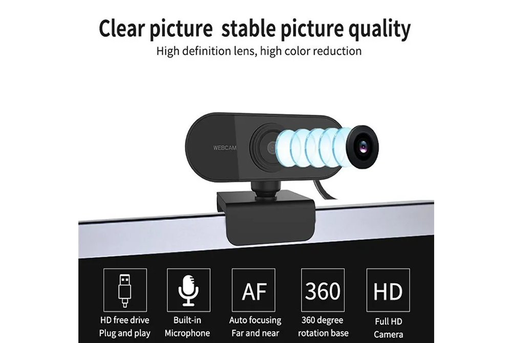 Camara Webcam Full HD ST W2
