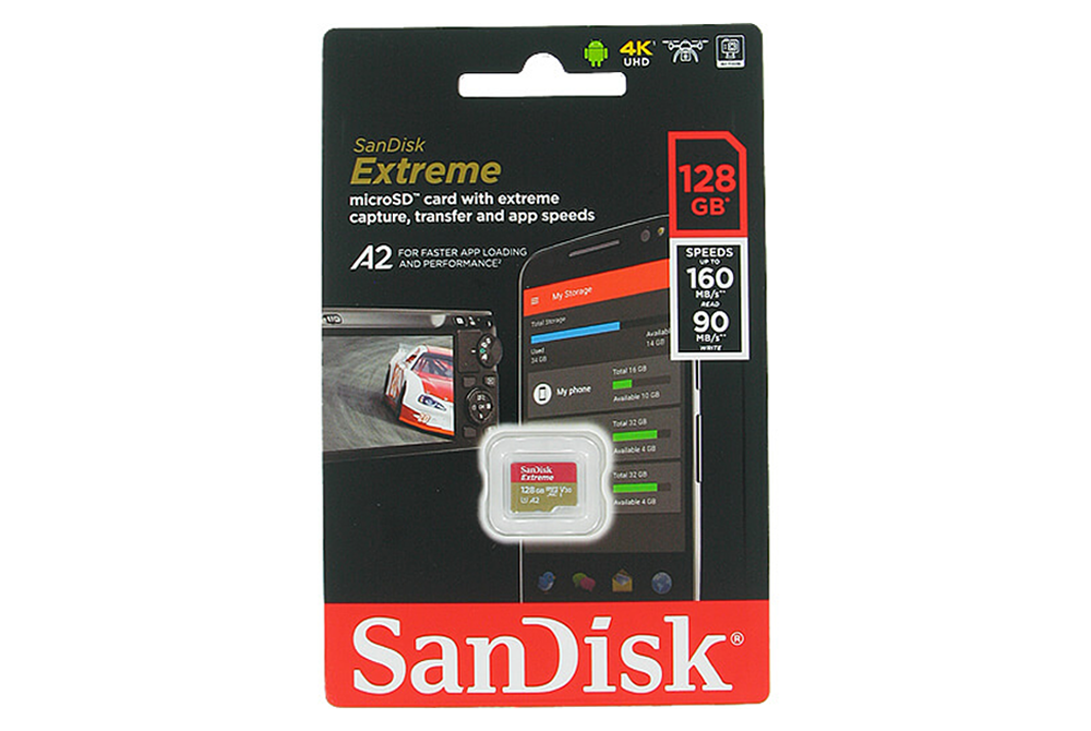 Memoria Micro SD Sandisk Extreme A2 128GB