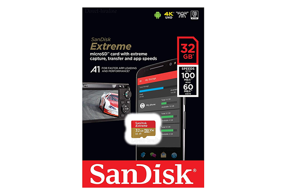 Memoria Micro SD Sandisk Extreme A1 32GB 100MB-S