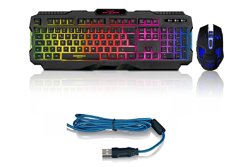 Kit Gamer Teclado y Mouse XForce MIC GT8808