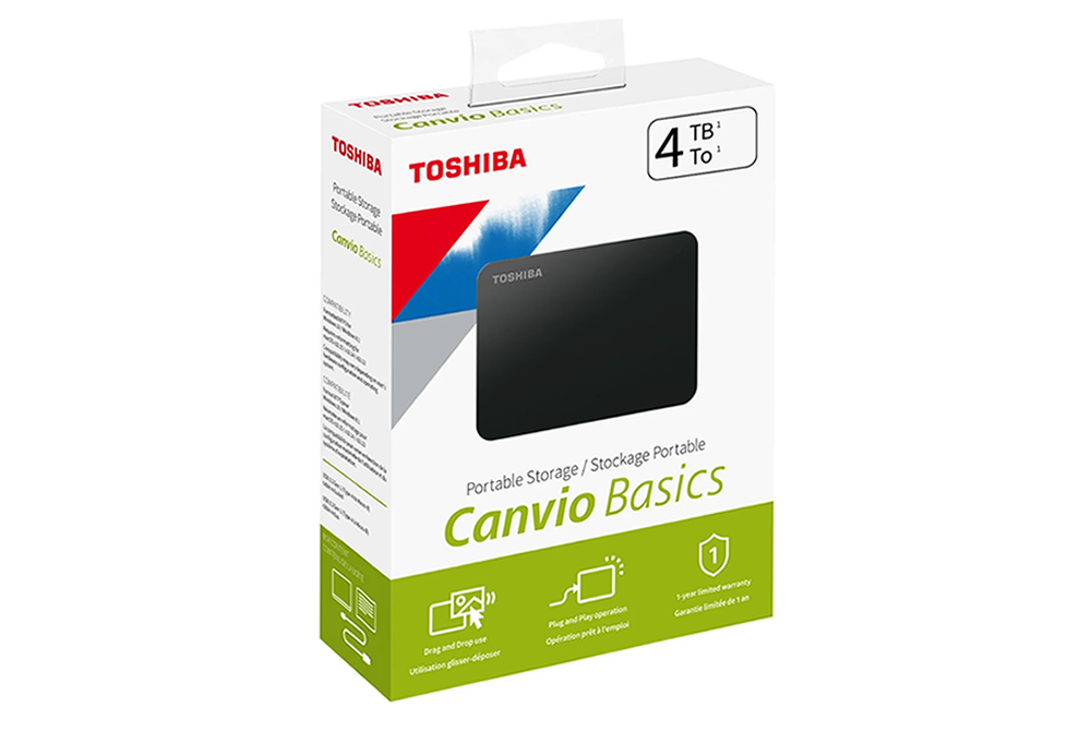 Disco Duro Externo Toshiba Canvio Basic 4TB 3.0