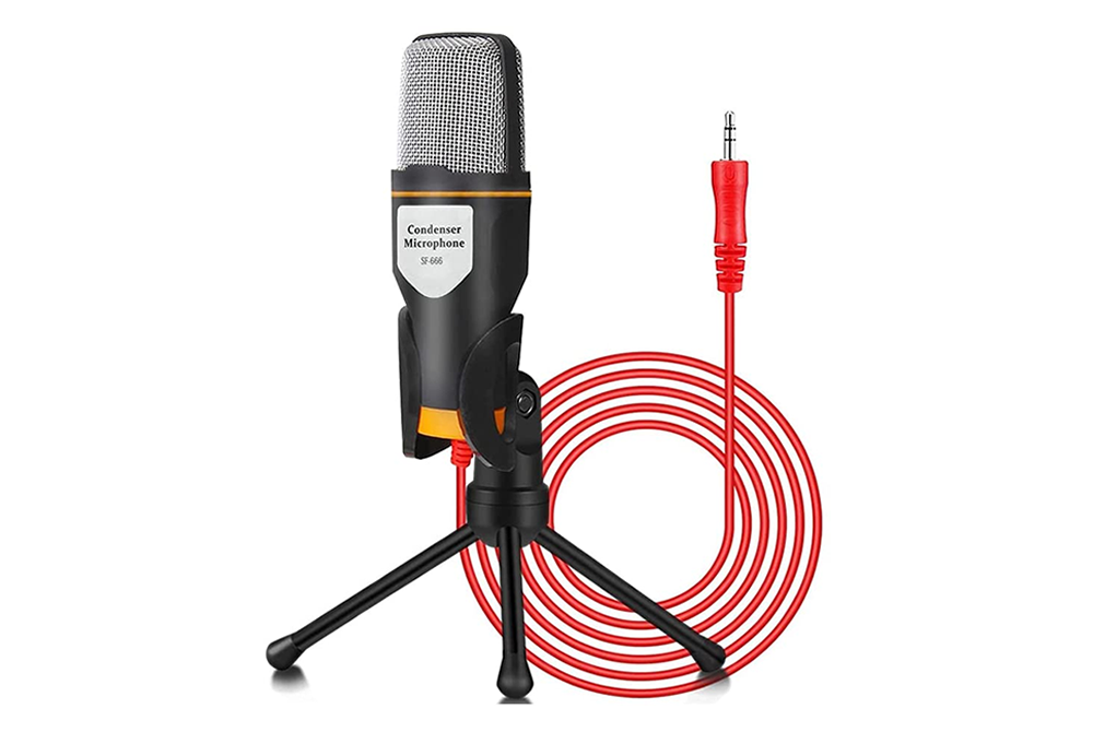 Microfono Condensador SF-666 y Mini Tripode