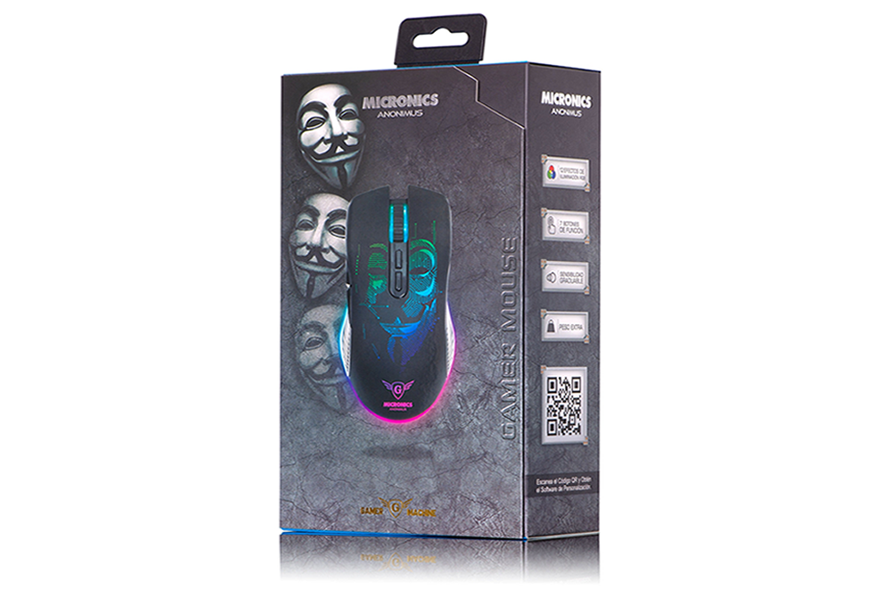 Mouse Gamer Micronics Anonimus MIC GM859