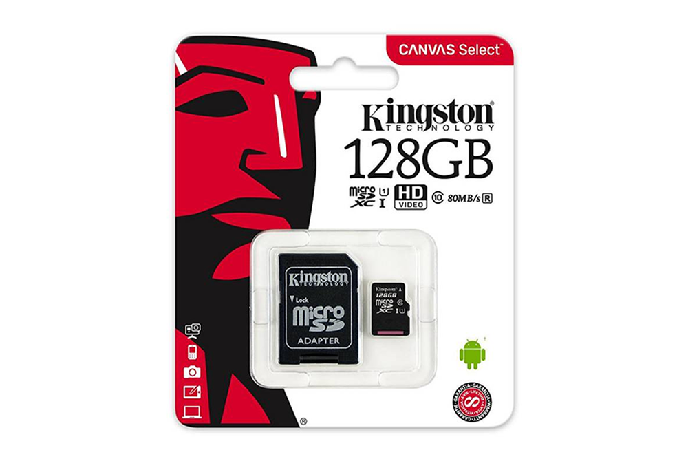 Memoria Micro SD 128GB Kingston 80MB Clase 10