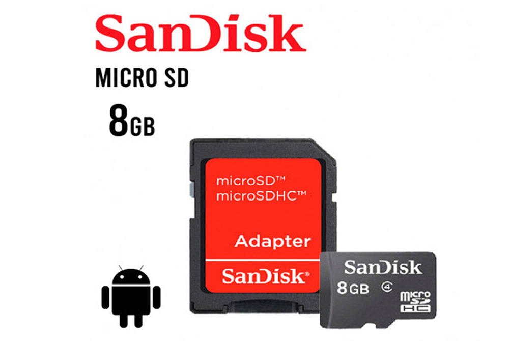 Memoria SD Sandisk SDHC 8GB