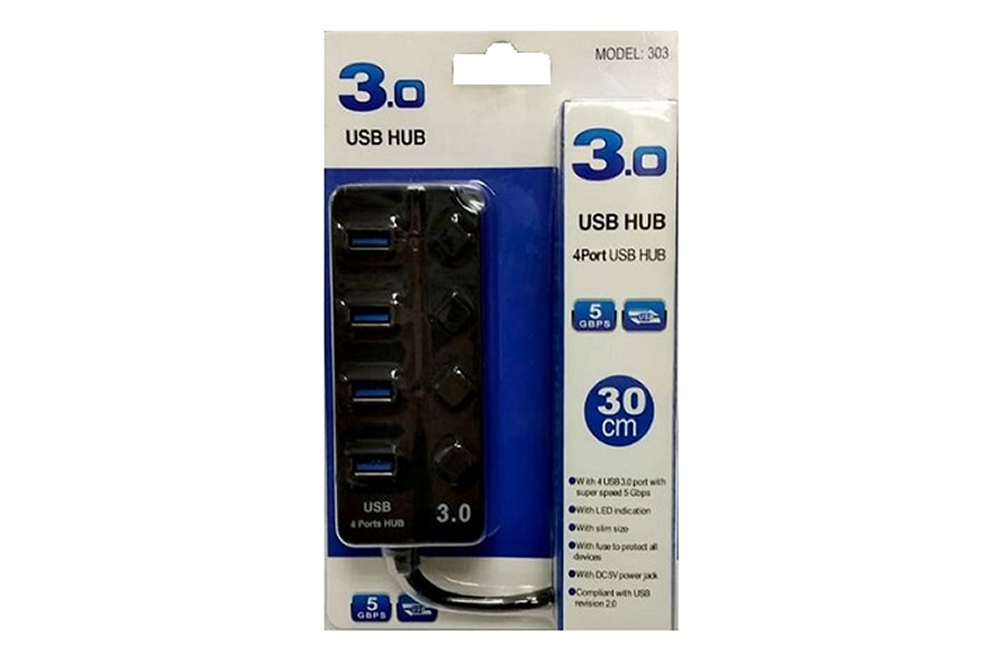 Puerto Hub USB de 4 Puertos 3.0 303